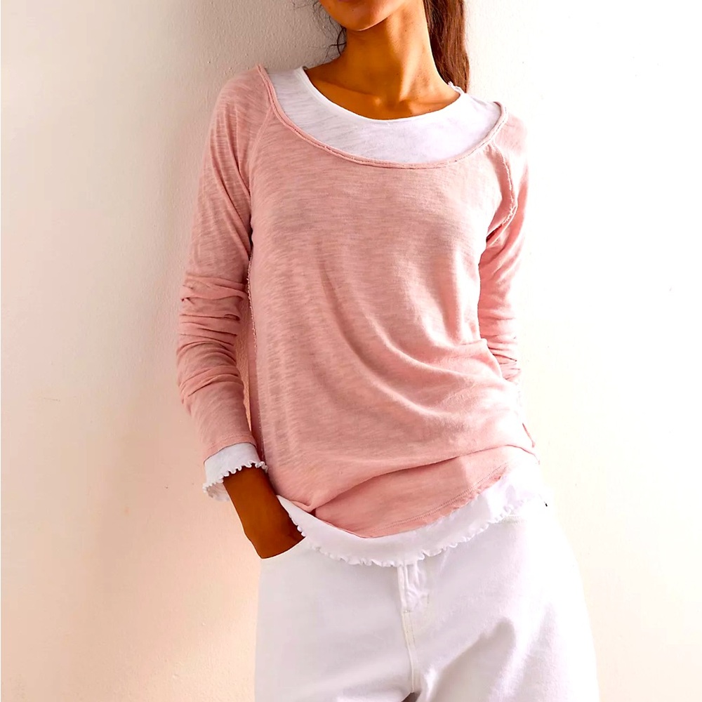NWT Free People Twos The Charm Top